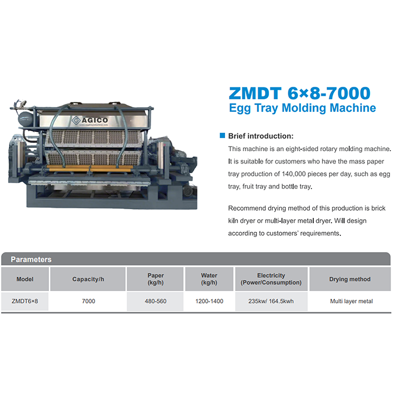 AGICO Egg Tray Making Machine