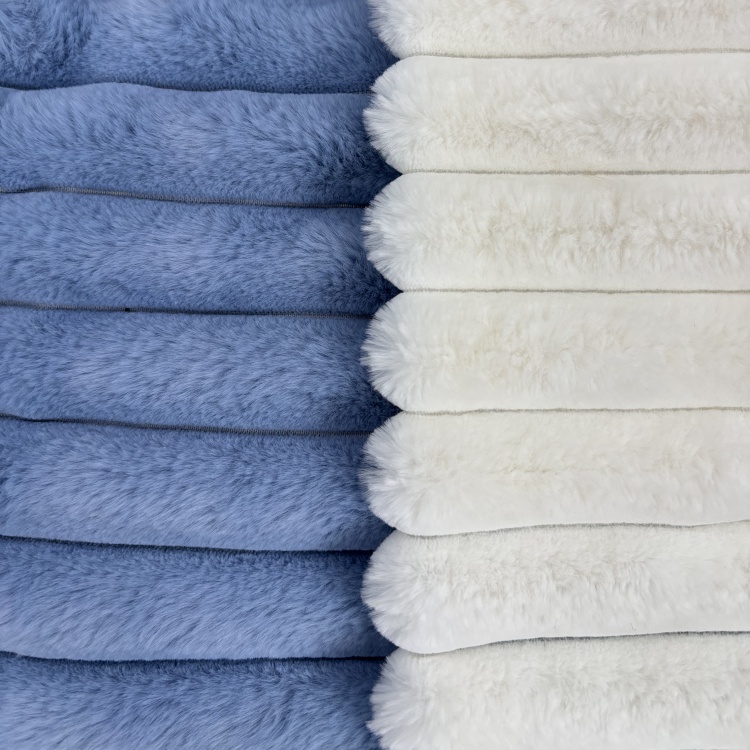 Stripe rabbit fabric