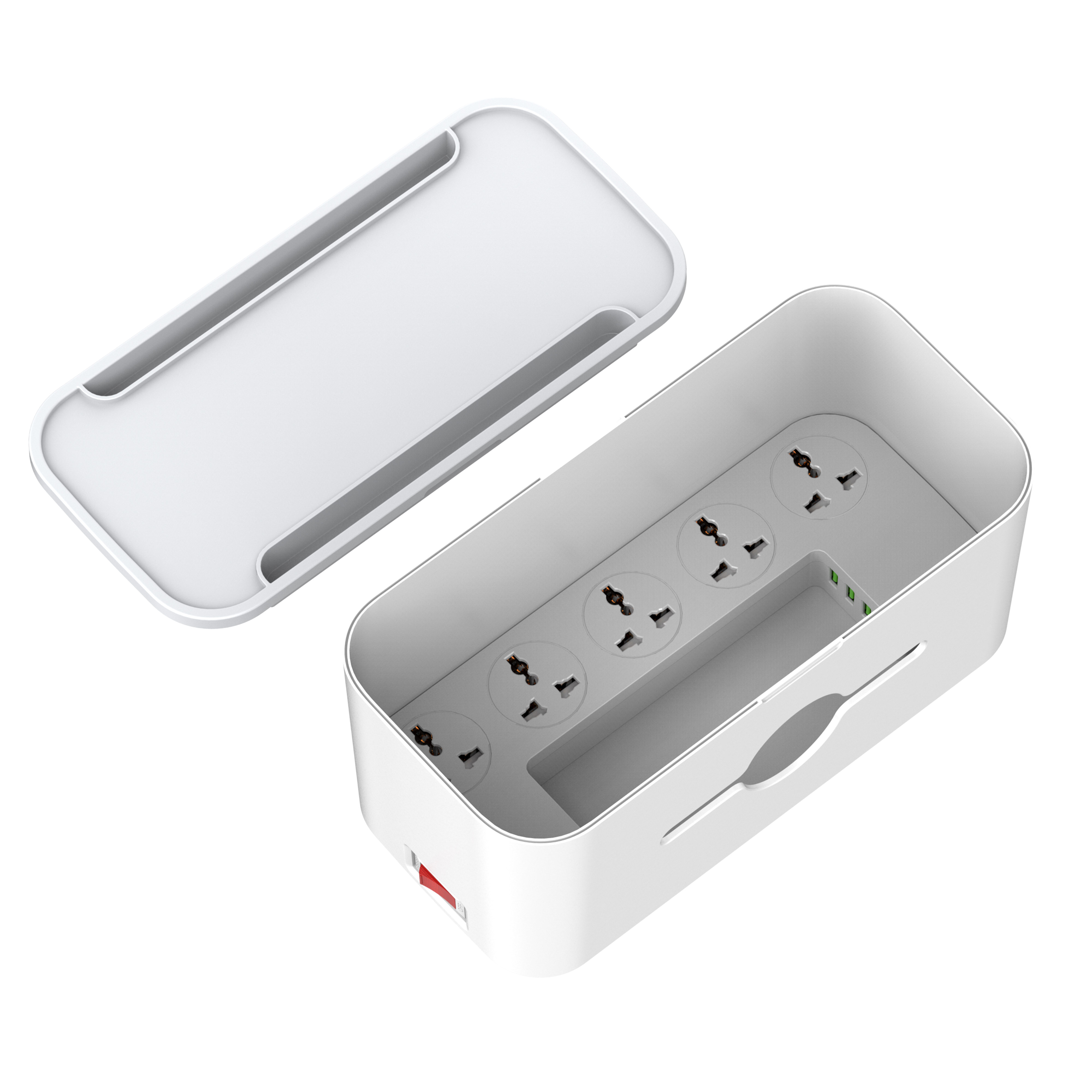 LDNIO SN5311 Power Strip Surge Protection Power Strip Box 5 Port + 3 USB Universal Wireless Charger