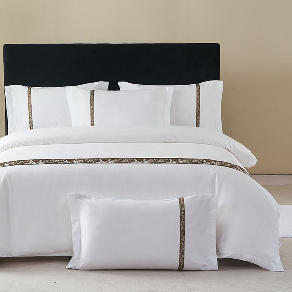 Vintage White Single Bed Sheet Set