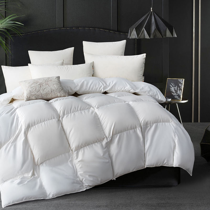 White goose down comforters