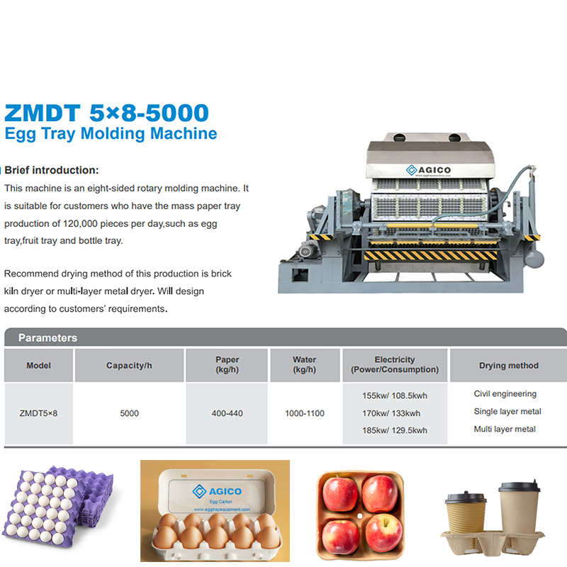 AGICO Egg Tray Making Machine