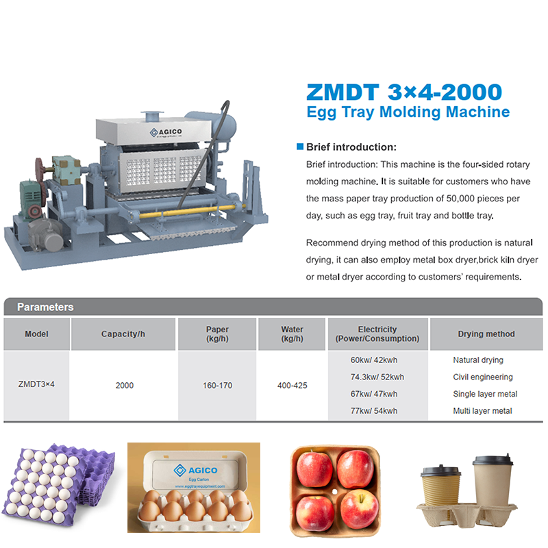 AGICO Egg Tray Making Machine