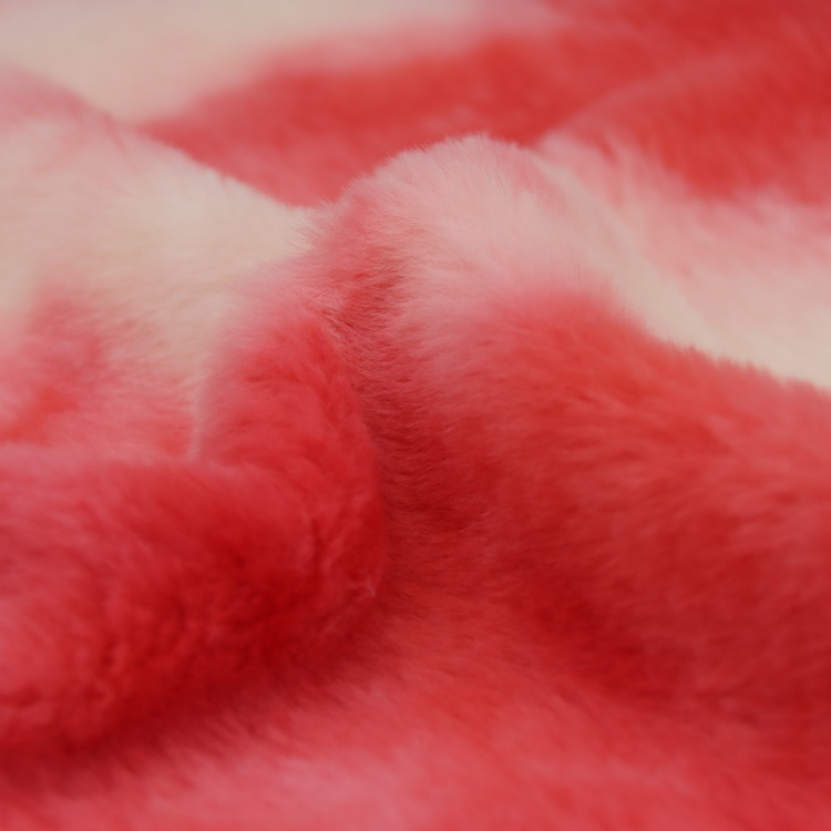 Tie-dye rabbit fabric