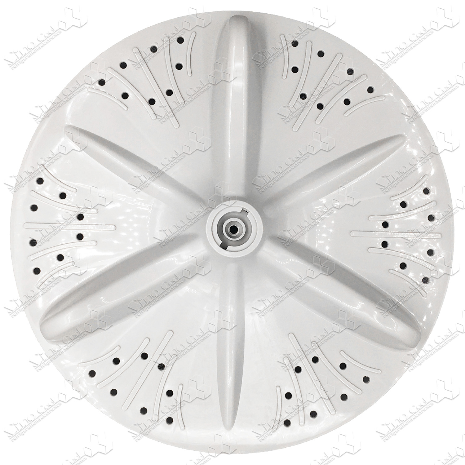 Customized Size 11 Teeeth Diameter 358mm Washine Machine Impeller Washing Machine Plastic Pulsator