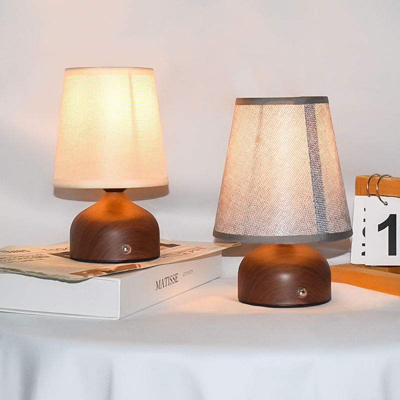 JianBian Water Transfer Printing Wood Grain Night Light