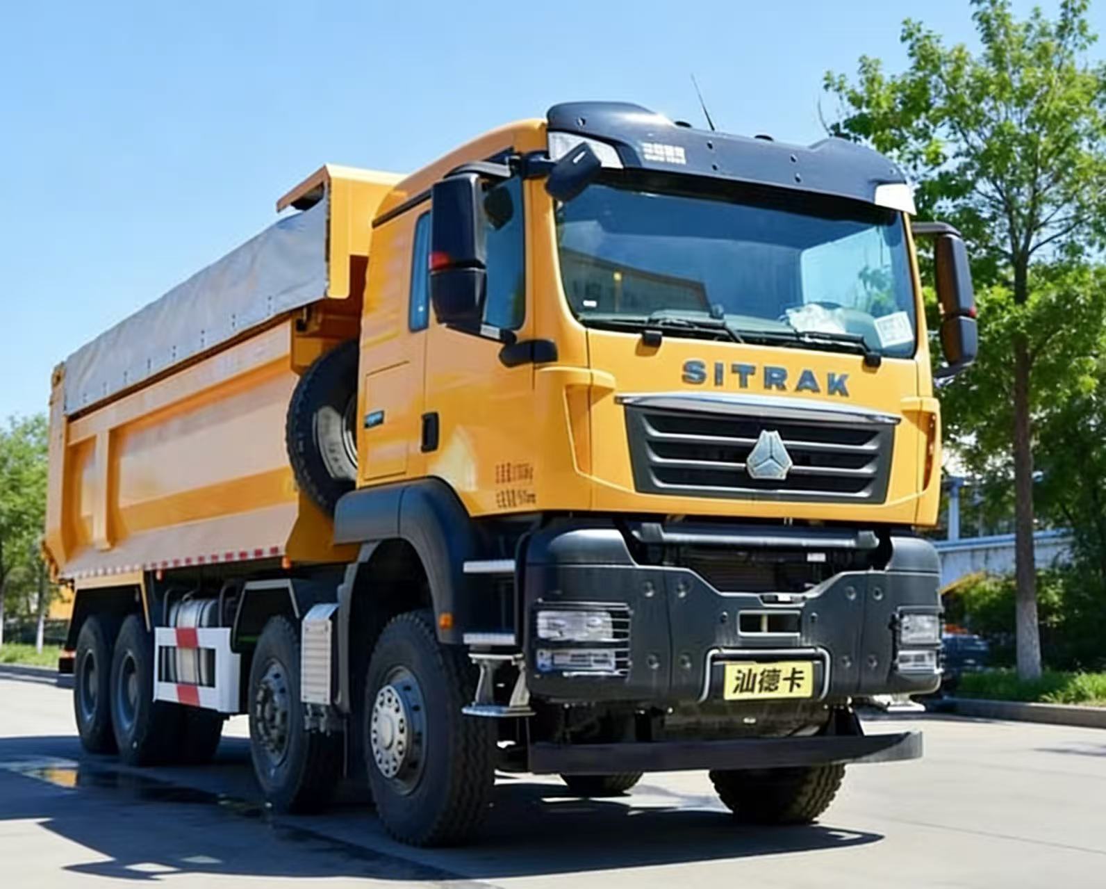 Sinotruk Sitrak C7H 12 Wheel Dump Truck