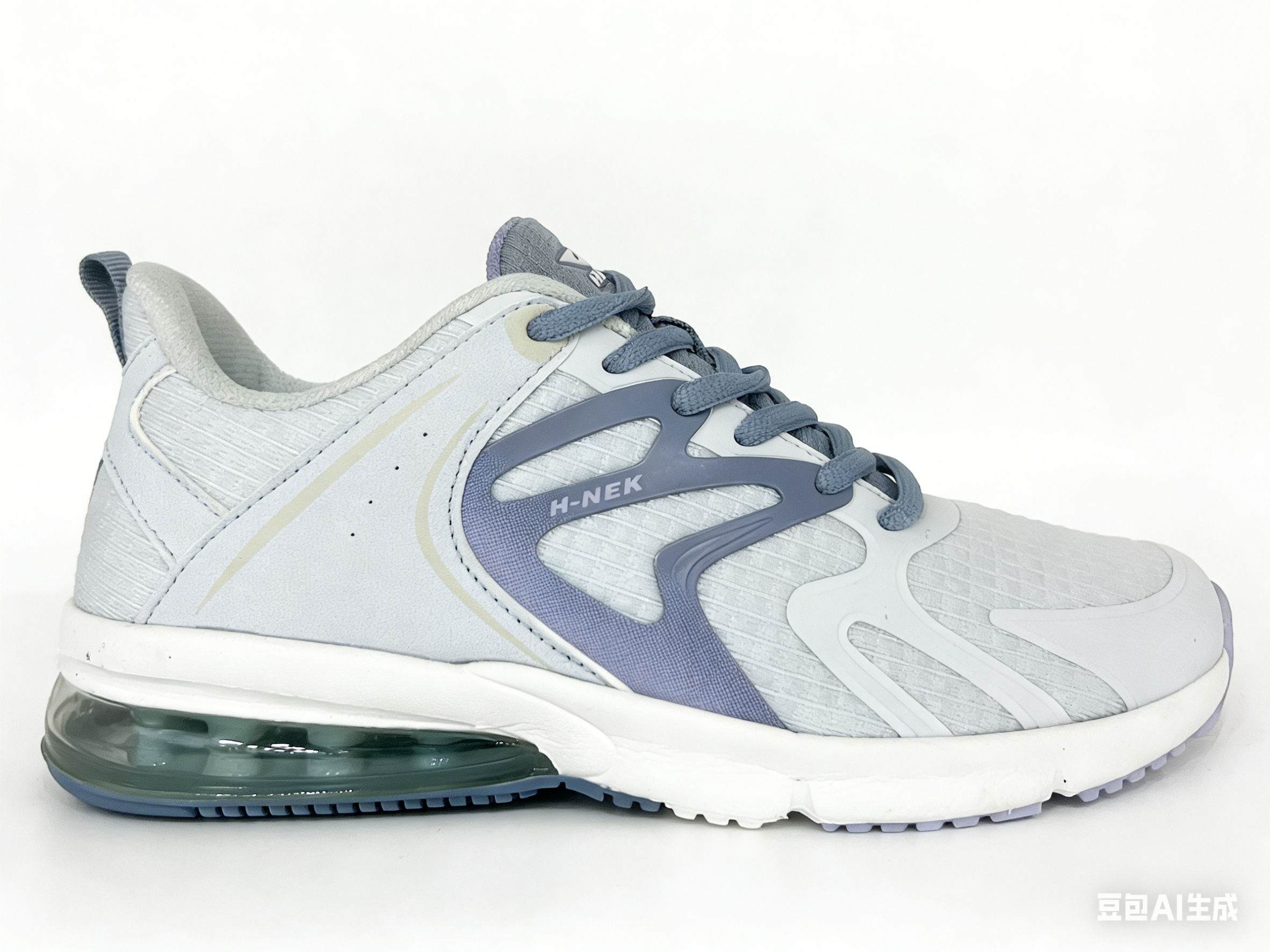 Air-cushioned outsole, mesh breathable, shock-absorbing, lightweight, running , casual women shoes