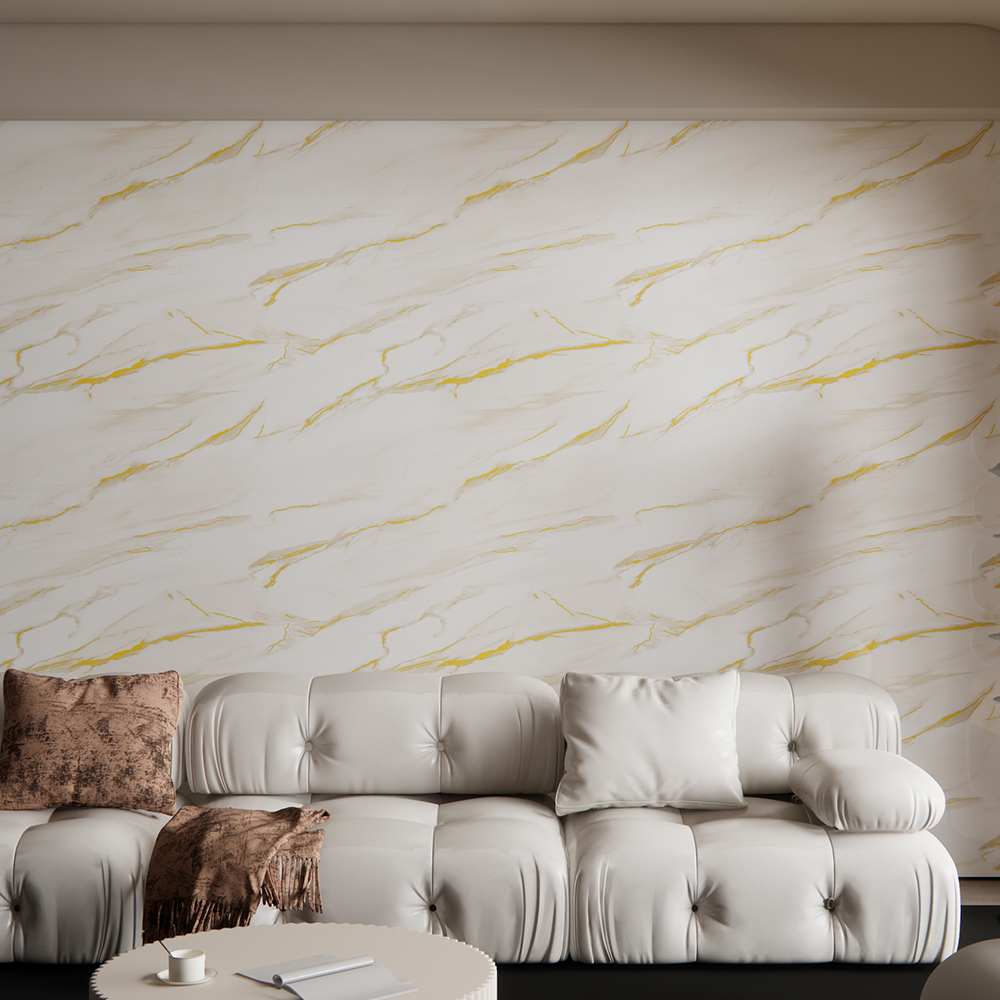 Glossy gold wall decoration sticker