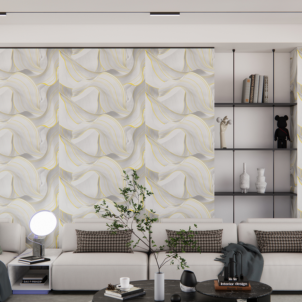 Glossy gold wall decoration sticker