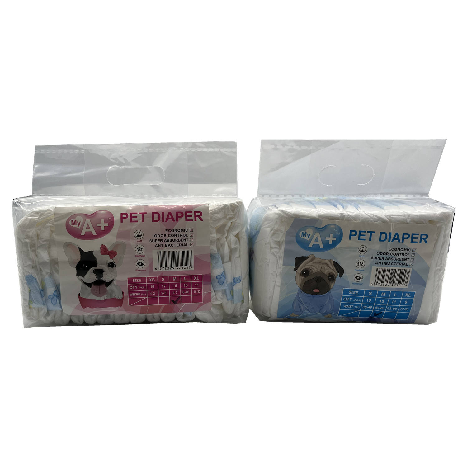 My A+Pet Diapers