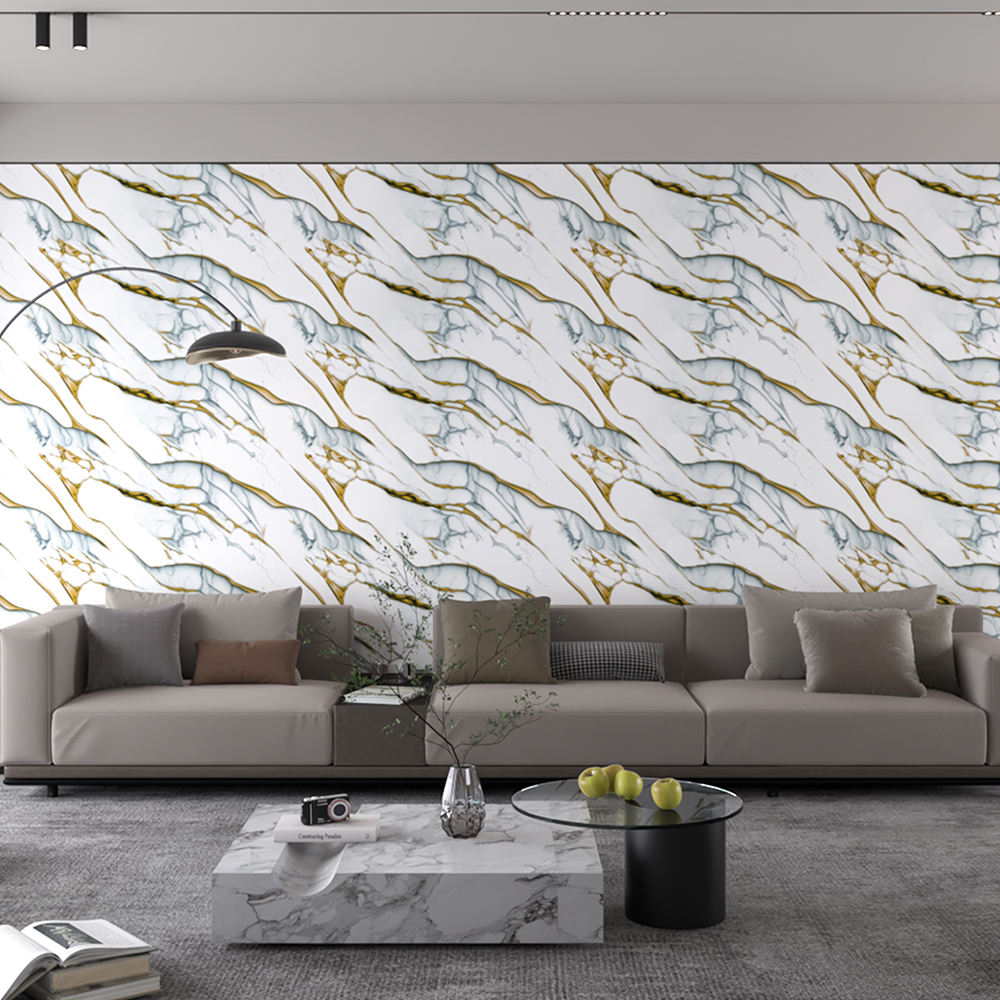 Glossy gold wall decoration sticker