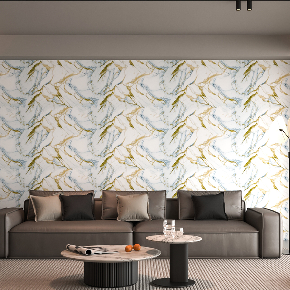Glossy gold wall decoration sticker
