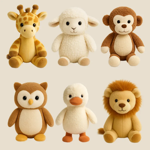 Best Selling Soft Plush Animal Toys Cute and High Quality Stuffed Animals for Kids