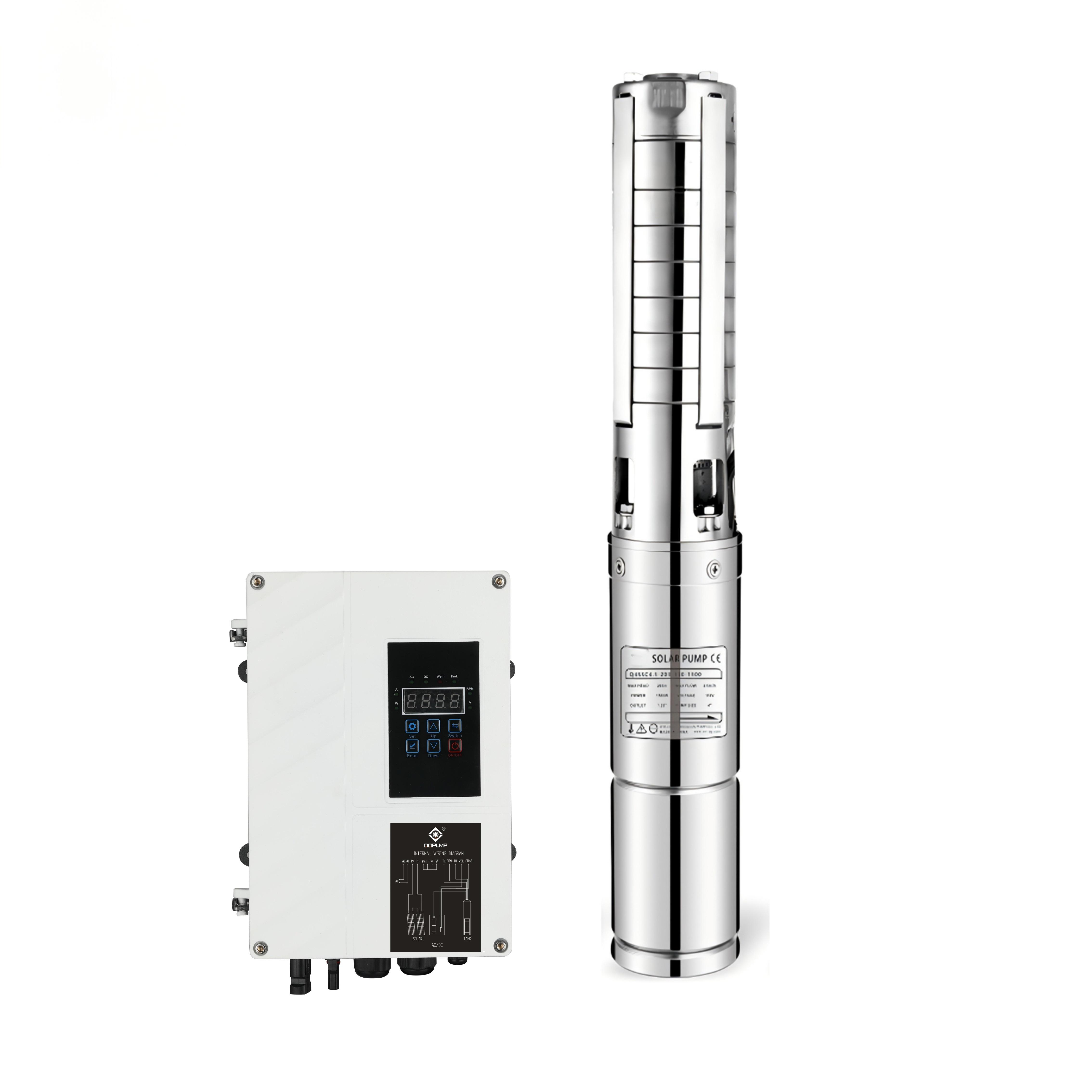 AC/DC Solar Deep Well Pump