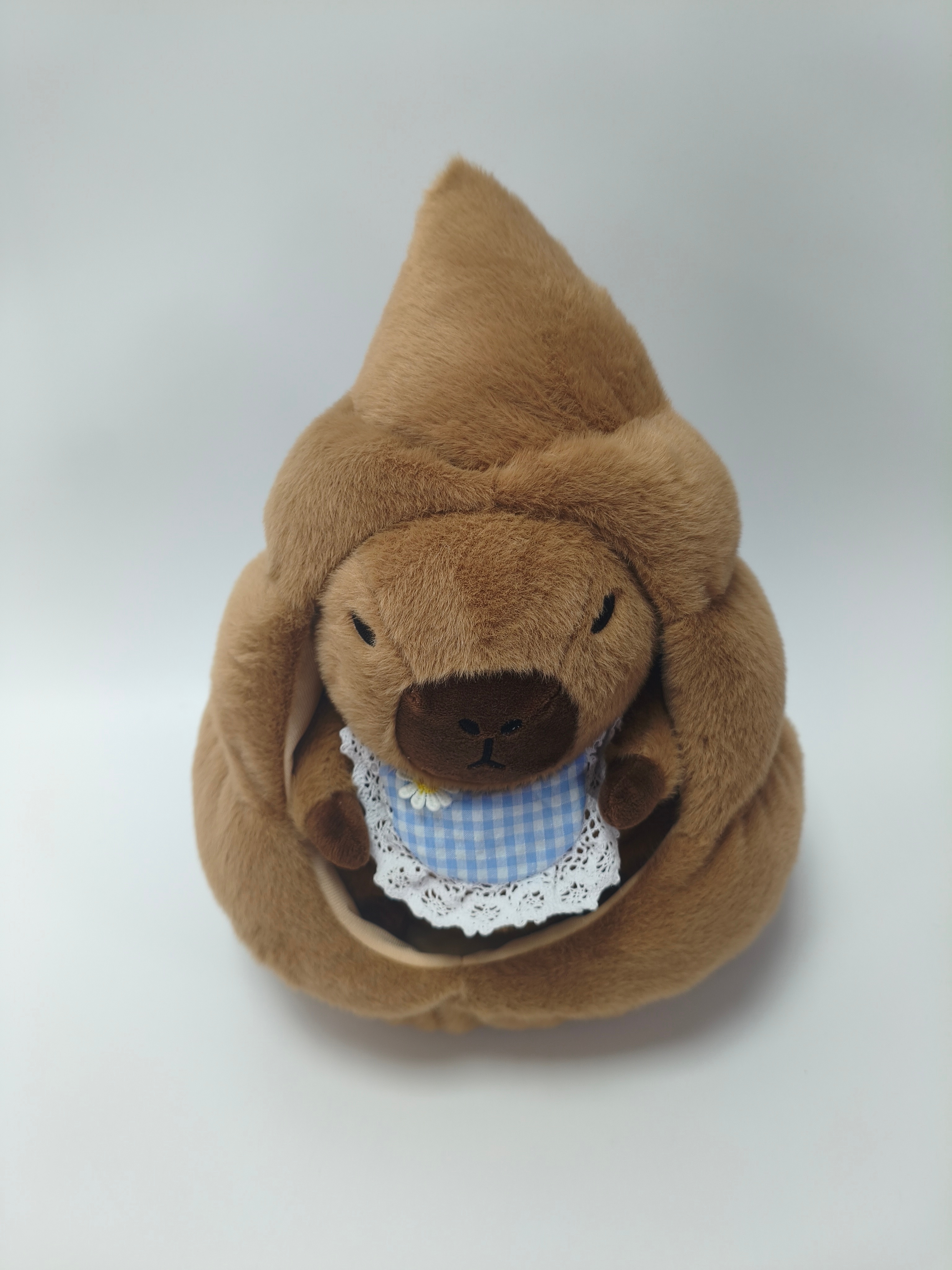 Animal Poop-shaped Plush Toy Set, 2-in-1 Doll & Pet Nest, Funny Healing Decoration