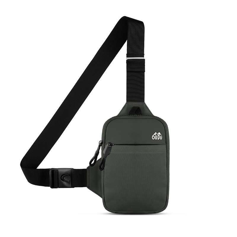 Haslor mini waterproof mobile phone front pocket bag, outdoor sports fitness bag women's waist bag
