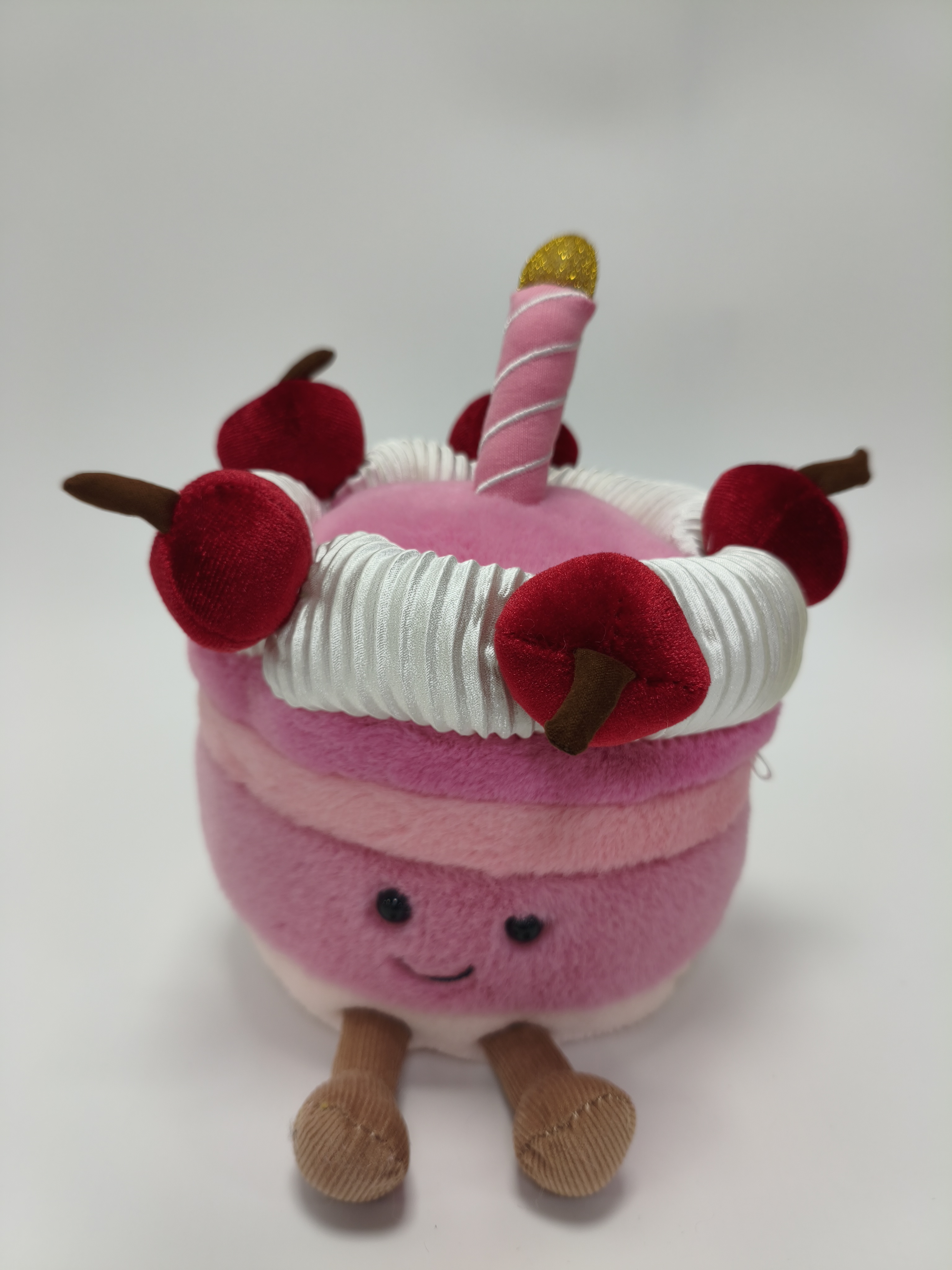 Cute Birthday Cake Plush Doll, Blueberry Cake Plush Pillow, Holiday Gift Claw Machine Plush