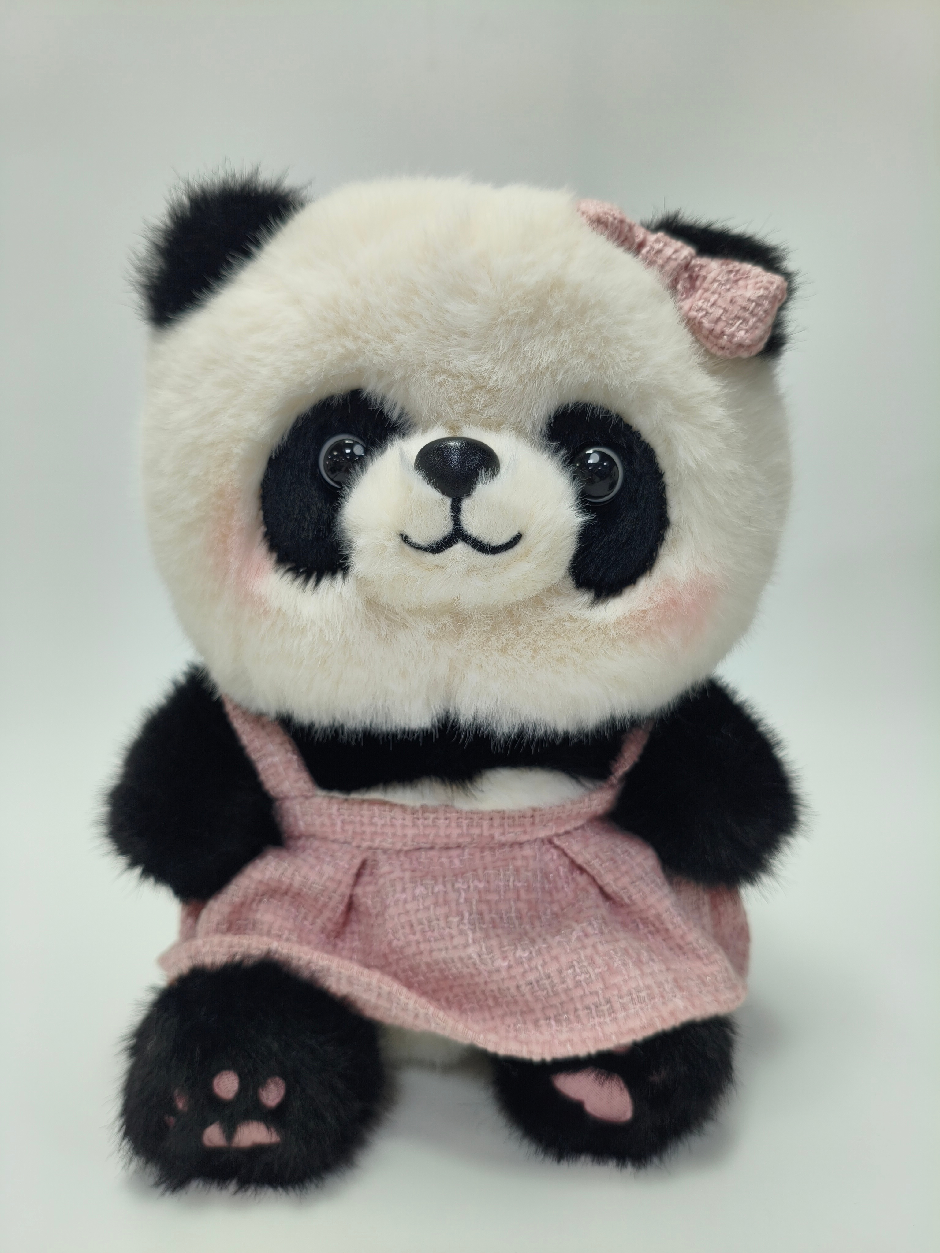 Multi-style Dressed Panda Plush Toy, Clothing Panda Stuffed Animal, Kids Comfort Plush Customizable
