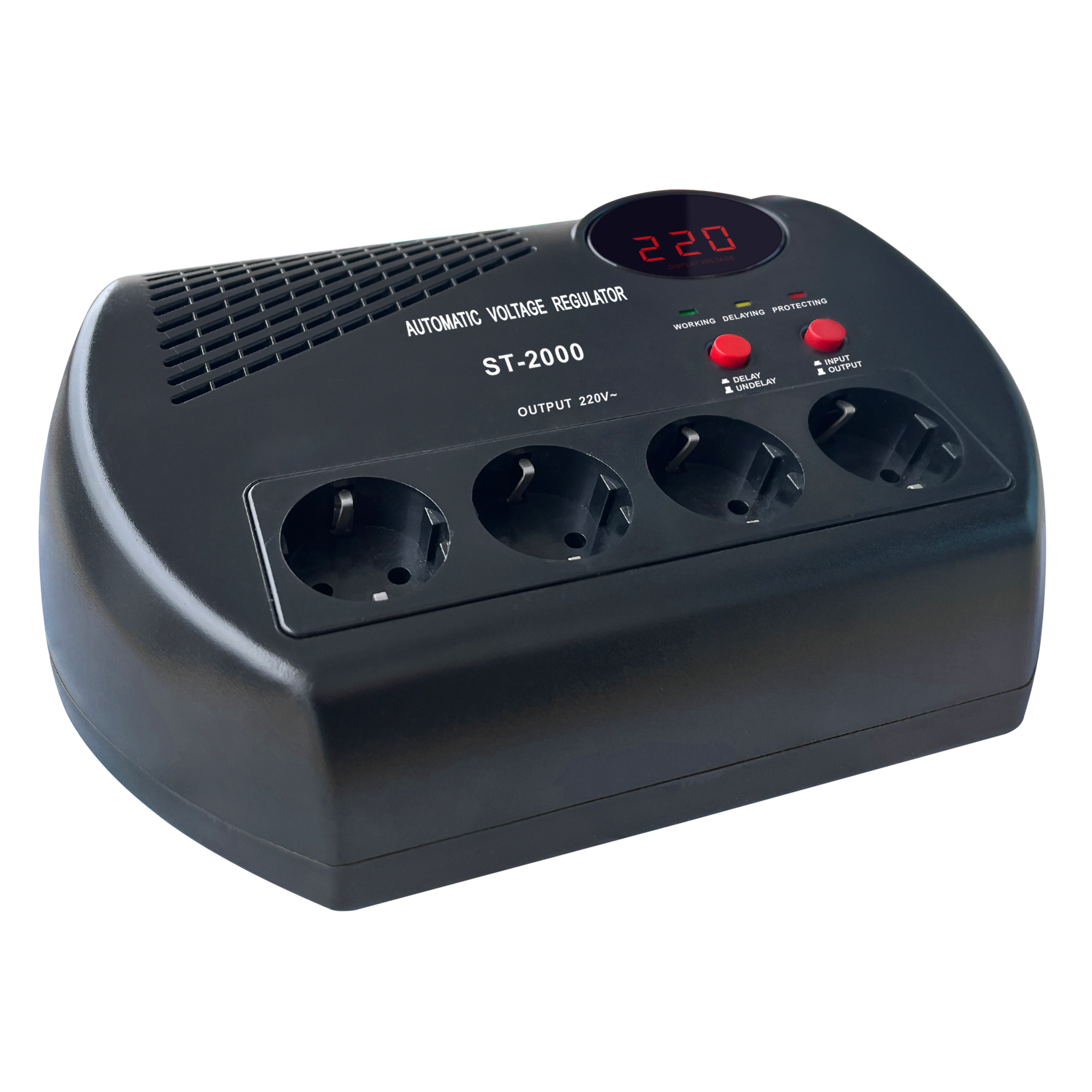 Kebo Automatic Voltage Regulator Wall Mounted Stabilizer Sr-500va/1000va/1500va/2000va