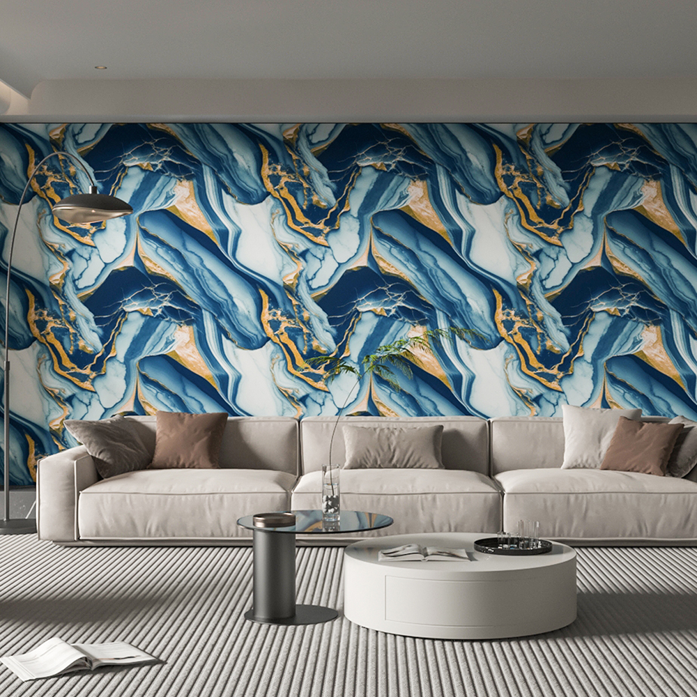 Glossy gold wall decoration sticker