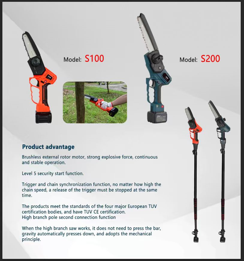 Lithium Battery High Branch Saw