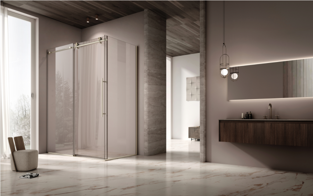 Neptum NKI1131 Barn Style Shower Enclosure 8/10mm Glass