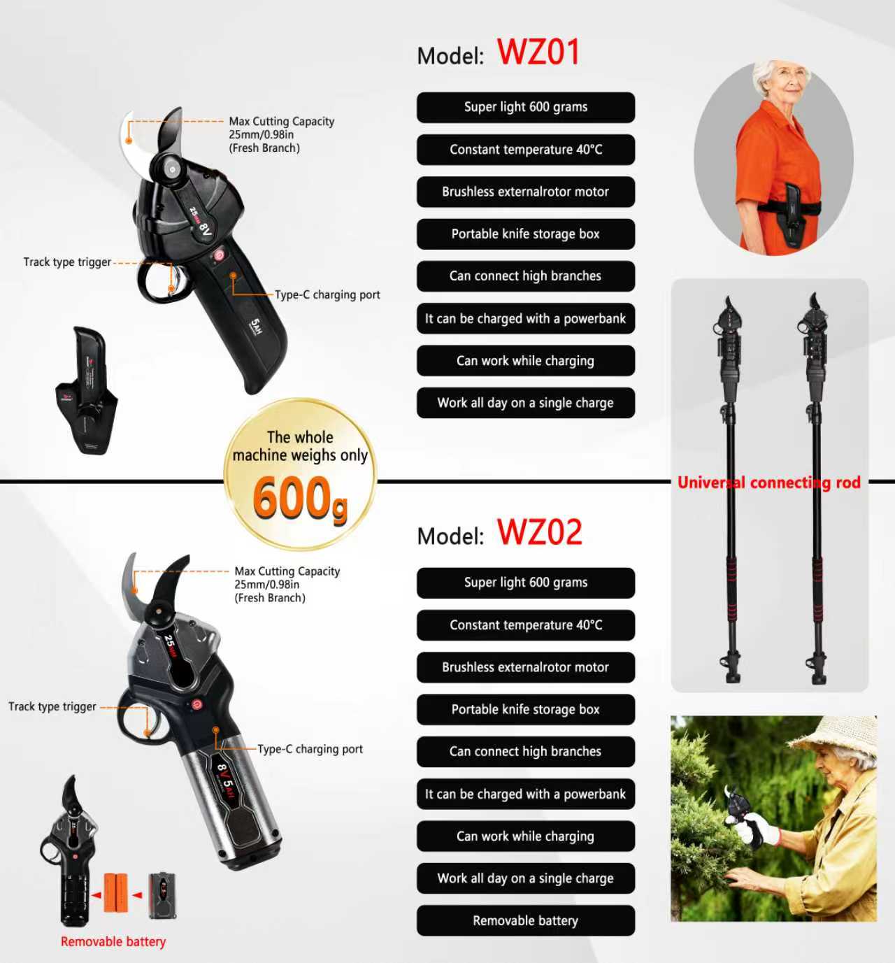 Lithium Pruning Shears