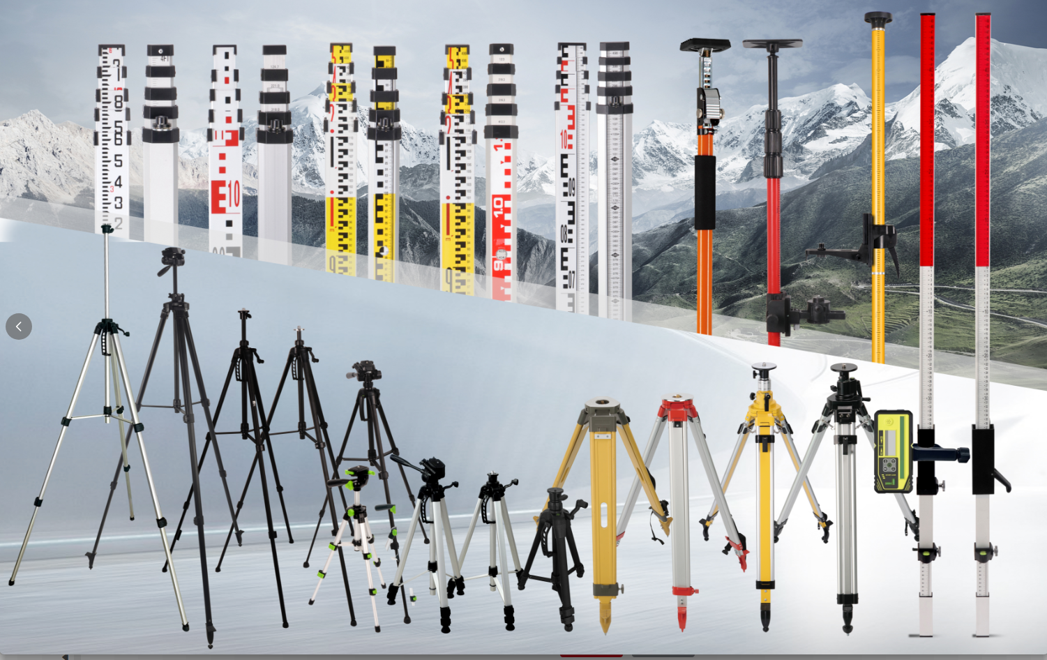Precision measuring instrument and tripod