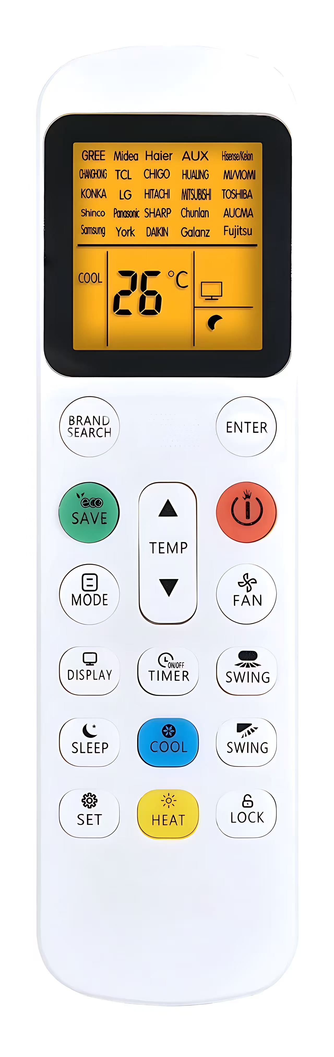 Universal AC Remote Control