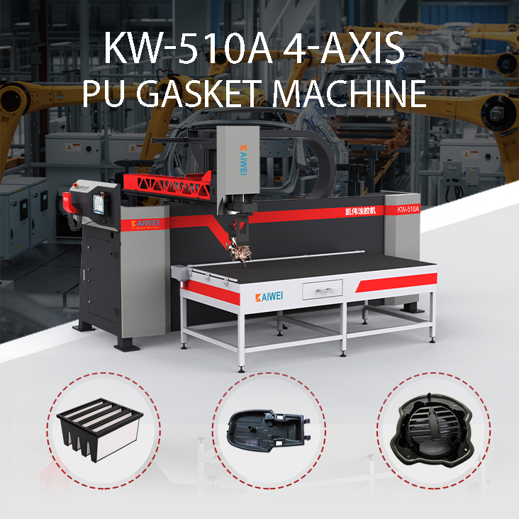 Pu Foam Sealing Strip Foaming Gasket Making Ab Glue Dispensing Machine