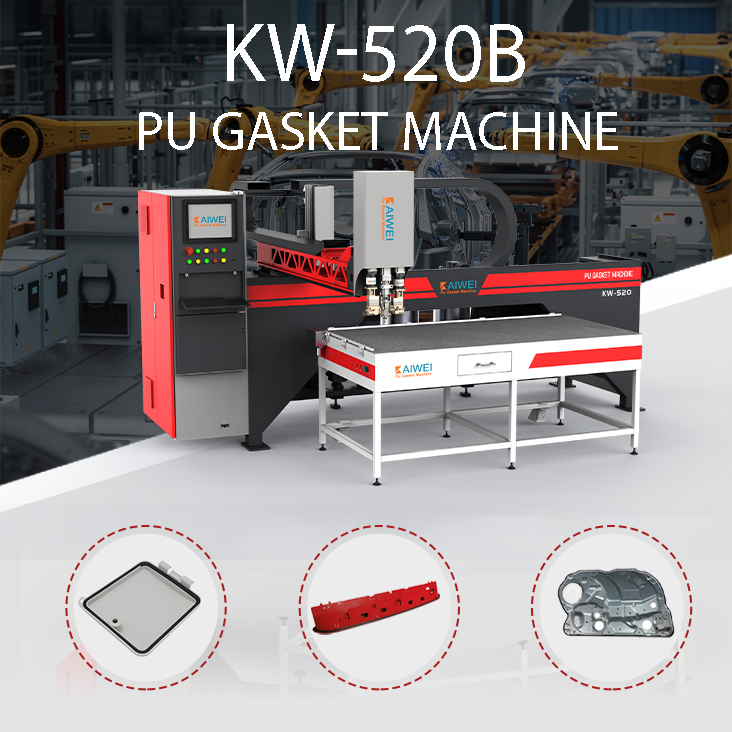 Pu Foam Sealing Strip Foaming Gasket Making Ab Glue Dispensing Machine