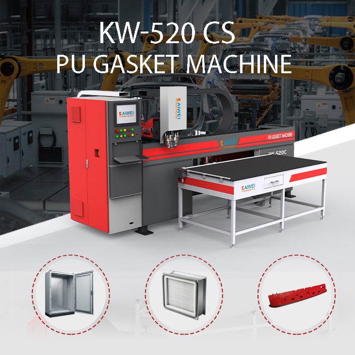 Pu Foam Sealing Strip Foaming Gasket Making Ab Glue Dispensing Machine