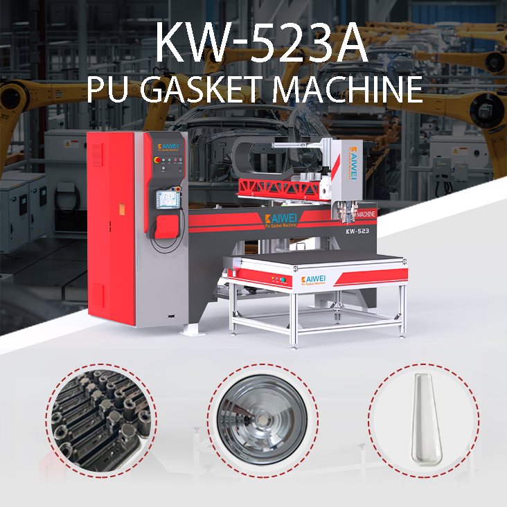 Pu Foam Sealing Strip Foaming Gasket Making Ab Glue Dispensing Machine