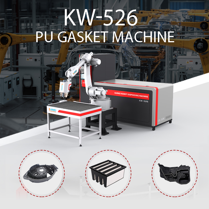 Pu Foam Sealing Strip Foaming Gasket Making Ab Glue Dispensing Machine