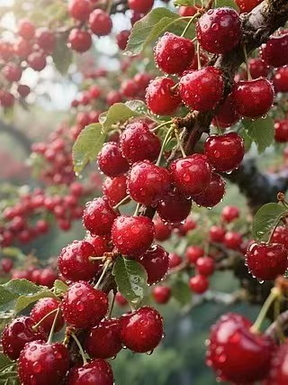 Tianshui big cherries