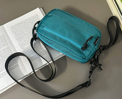 New Trend Fashion Shoulder-Strap Crossbody Bag for Men for Commuting with Mobile Phone and Wallet