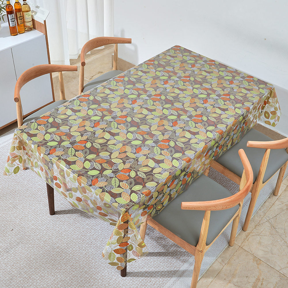 transparent printing table cloth