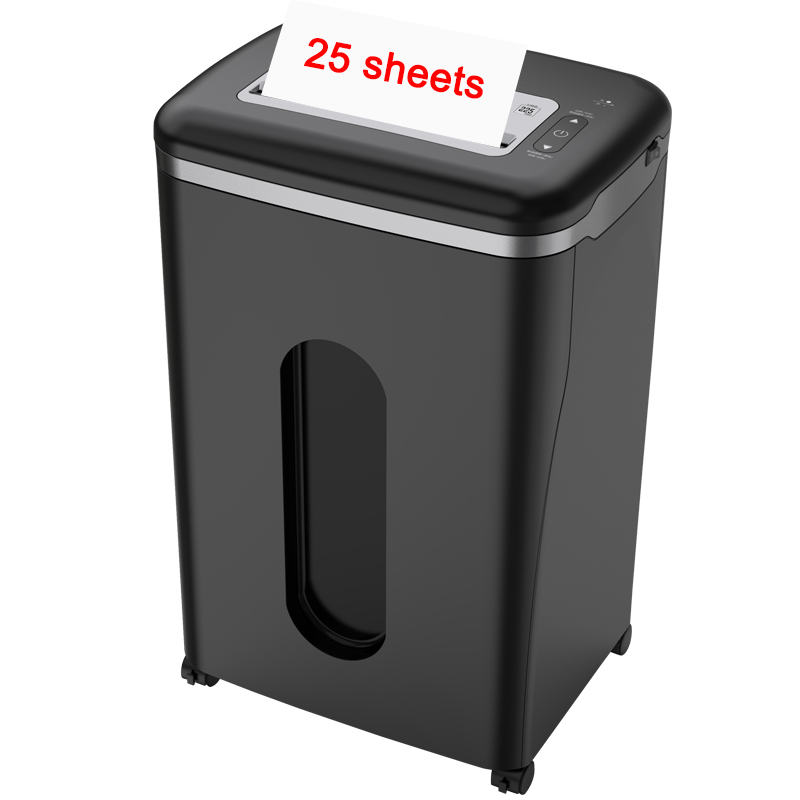 25 sheets paper shredder