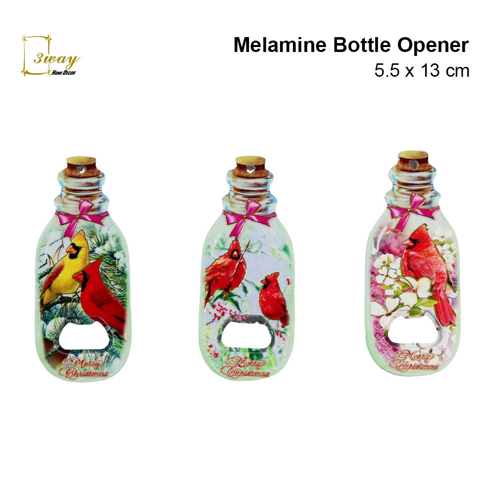 SquareFit Melamine Bottle Opener Bottle Shape 5.5x13 cm