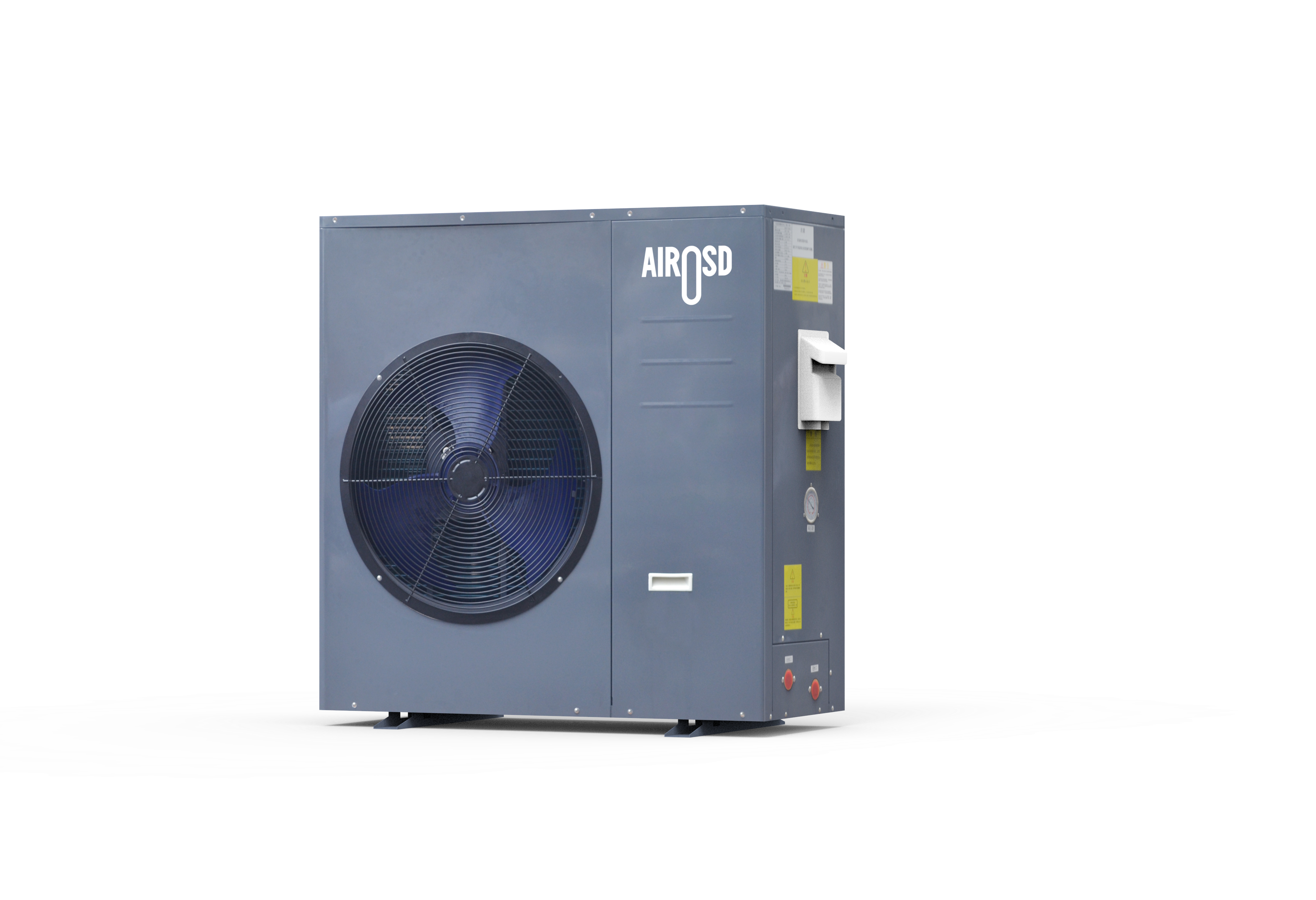 12 kW Inverter-driven Three-in-One Heat Pump for Heating, Cooling and Hot Water