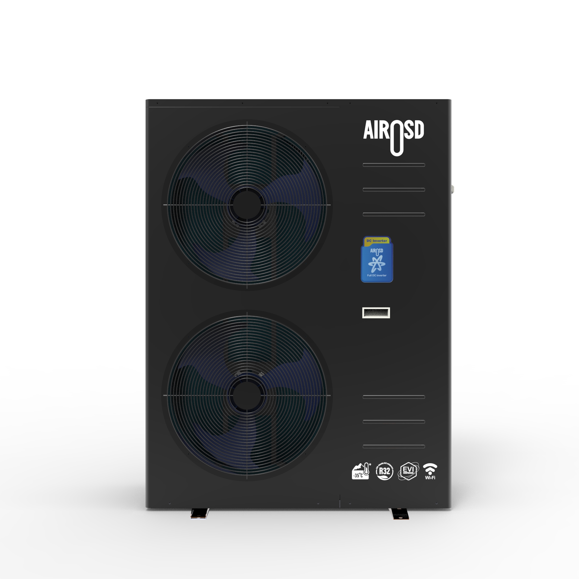 R32 18KW Inverter-driven Three-in-One Air-Source Heat Pump for Heating, Cooling and Hot Water