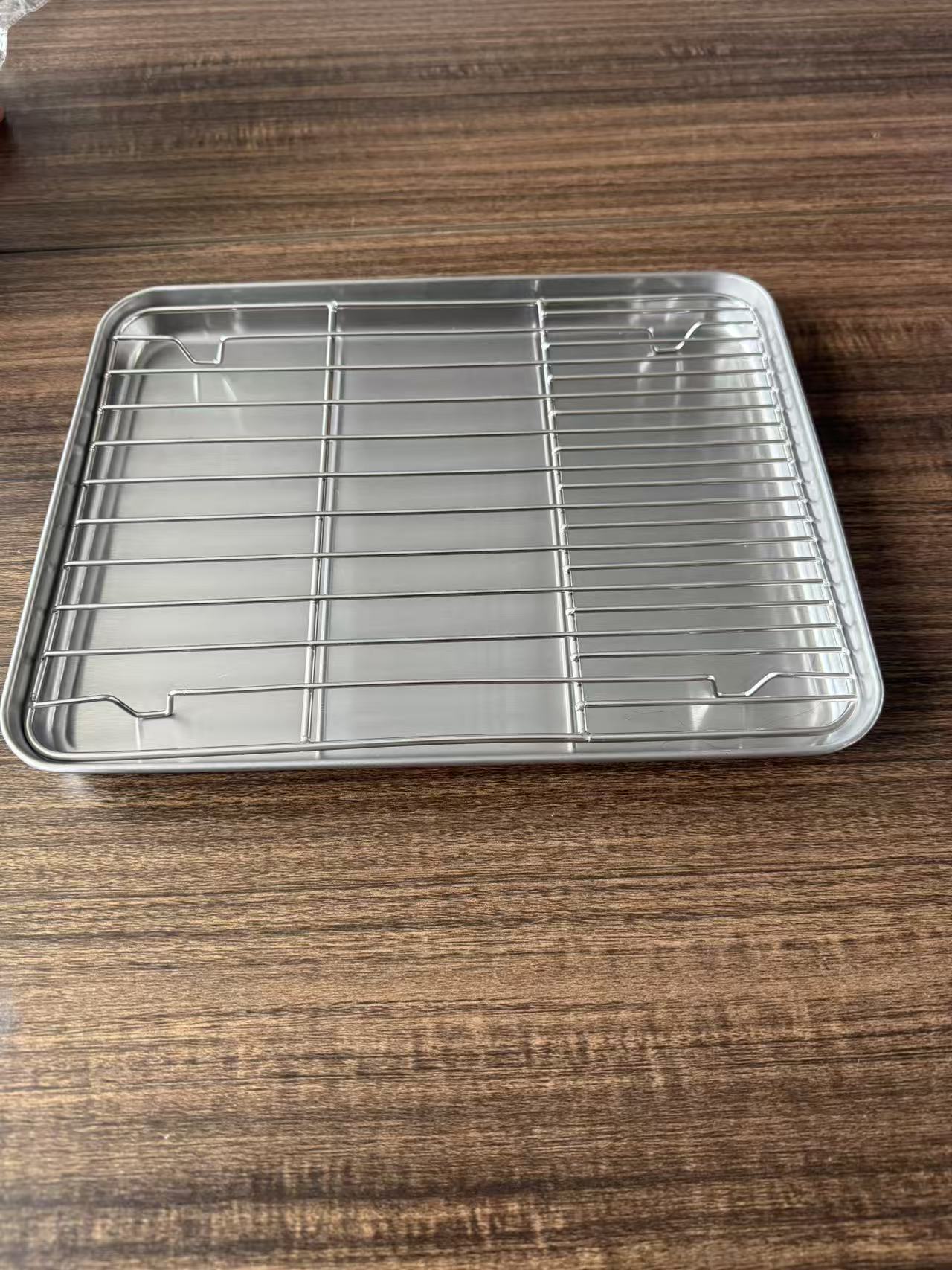 Stainless steel crisper Stainless steel tray Stainless steel kitchen supplies