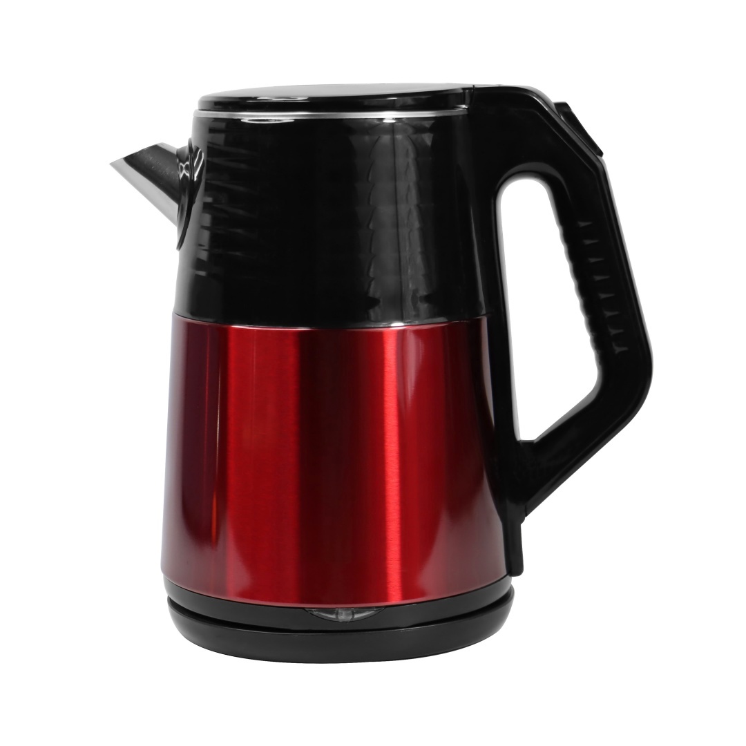 Factory Direct Red Stainless Steel Fast Boiling Electric Kettle