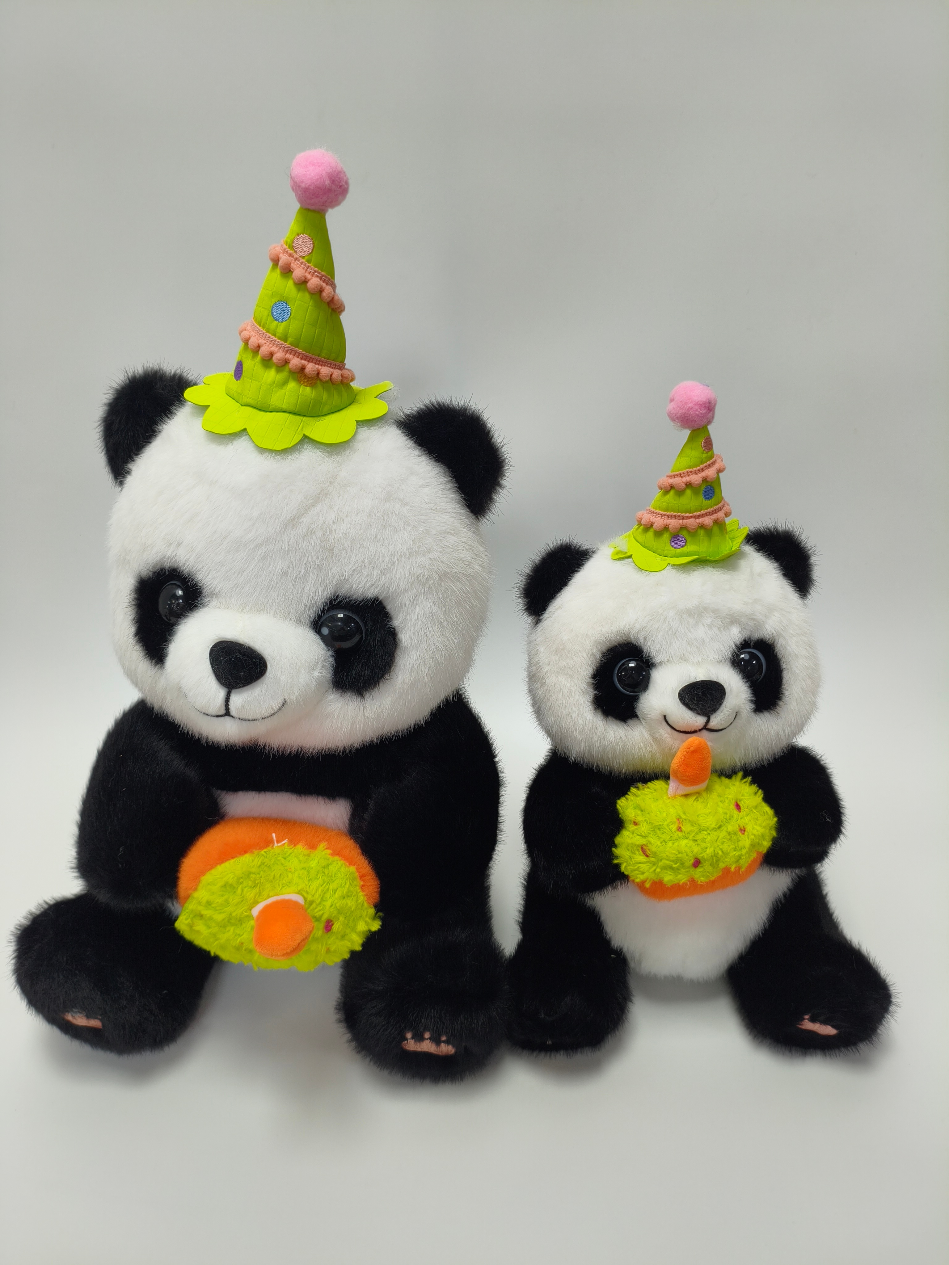 Cute Birthday Panda Plush Doll, Viral Panda Plush Toy, Holiday Gift Claw Machine Plush