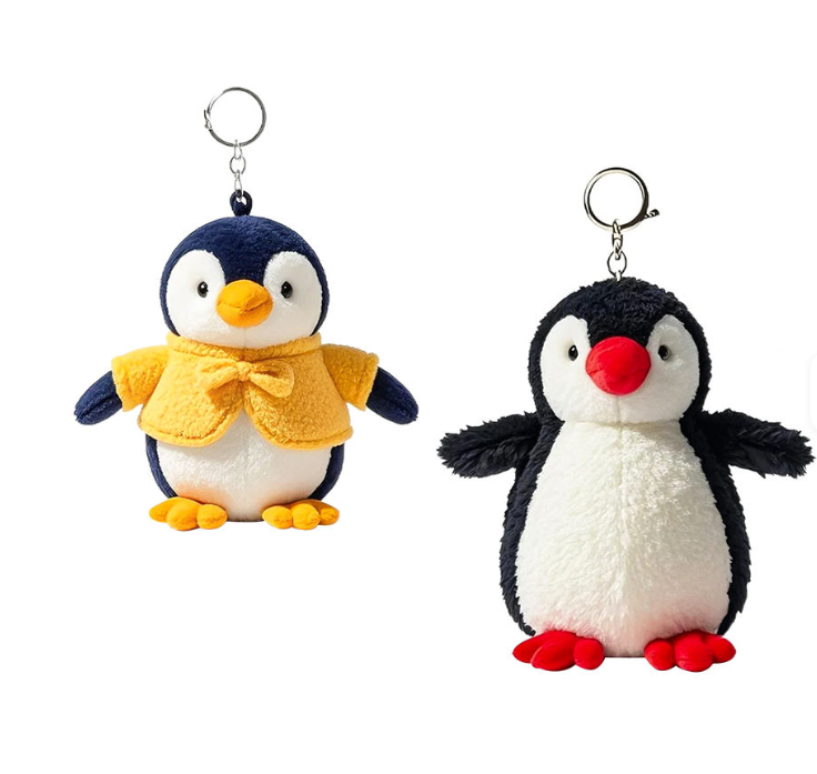 2026 Hot Selling Soft Custom Plush Keychains & Stuffed Animal Plush Toys Used As Gifts Plush Keyring