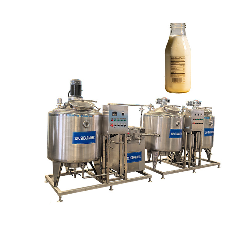 Complete Milk Production Line Equipment — Pasteurized Milk Sterilization Line