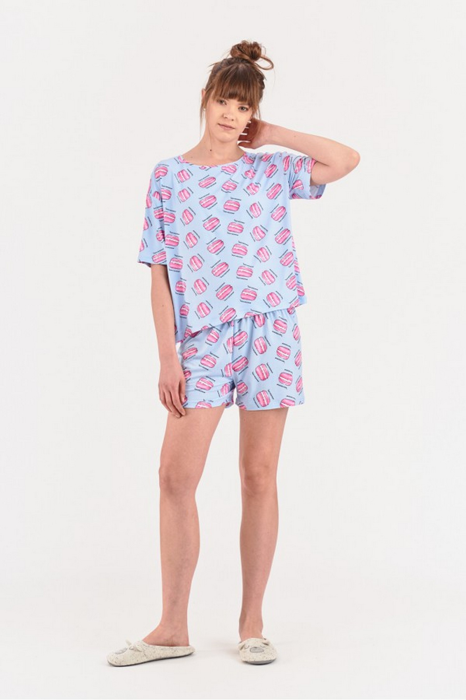 Ladies knitted pajamas