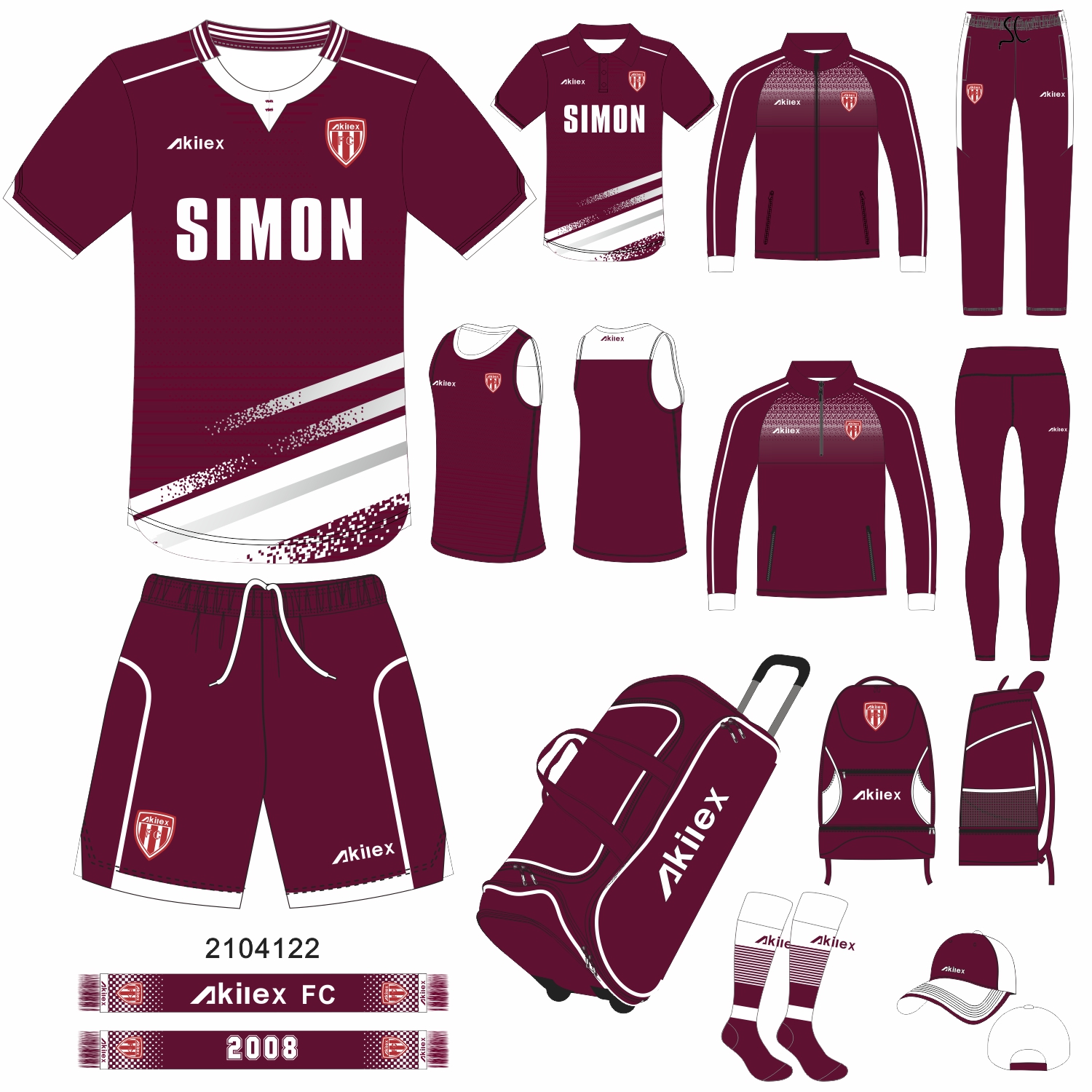 Akilex soccer kit