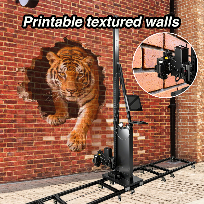 3d wall printer for outdoor and indoor printing